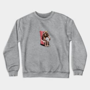 Bigfoot Takes A Load Off Crewneck Sweatshirt